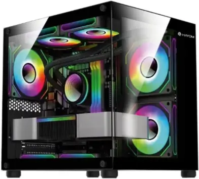 PC Gamer Preto Ryzen 5700G 32 GB DDR4