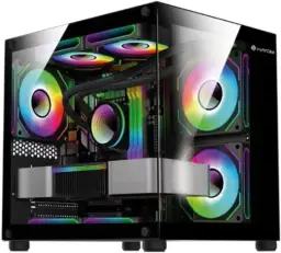 PC Gamer Preto Ryzen 7 5700G, 32 GB DDR4, SSD M.2 NVMe 1TB, Fonte 500W 80 Plus