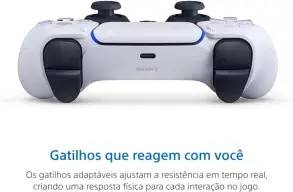 PlayStation DualSense Controle sem fio – Branco — imagem 6
