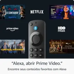 Fire TV Stick HD (Geração mais recente) | Com controle remoto por voz com Alexa — imagem 4