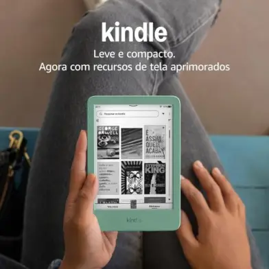 Kindle 16 GB (Geração mais recente) - Leve e compacto, com tela antirreflexo