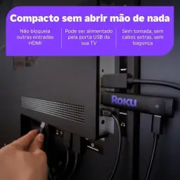 Roku Streaming Stick HD 2025 | Dispositivo de streaming para TV HD/FHD com — imagem 5