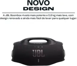 JBL, Caixa de Som, Boombox 4, Bluetooth, Som JBL Pro, AI Sound Boost — imagem 3
