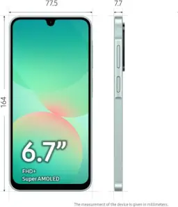 Samsung Celular Galaxy A26 5G 256GB, 8GB RAM, Câmera de 50MP, IP67 — imagem 9