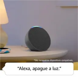Echo Pop (Geração mais recente) | Smart speaker compacto com som envolvente e — imagem 5