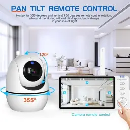 Babá Eletronica, 5.0" HD 720P Bebê Câmera com Tela — imagem 4