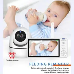 Babá Eletronica, 5.0" HD 720P Bebê Câmera com Tela — imagem 7