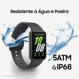 Smartwatch Samsung Galaxy Fit3 Display 1.6" Grafite — imagem 7