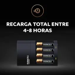 Duracell Carregador de Pilhas Recarregáveis AA e AAA Com 4 Pilhas AA Inclusas – — imagem 9