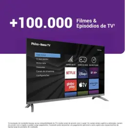 Smart TV 32" Philco LED Roku Tv HD Dolby Audio P32CRA — imagem 8