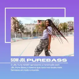 JBL, Fone de Ouvido On ear, Headphone, Tune 520BT, Sem Fio - Preto — imagem 3