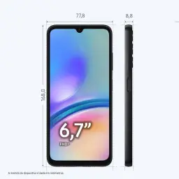 Smartphone Samsung Galaxy A05s 6,7 Tela Infinita 128GB + 6GB RAM Tela Infinita — imagem 3