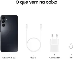Celular Samsung Galaxy A16, 128GB + 4GB RAM, Câmera de até 50MP, Tela 6.7", NFC — imagem 11