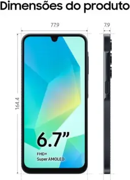 Celular Samsung Galaxy A16, 128GB + 4GB RAM, Câmera de até 50MP, Tela 6.7", NFC — imagem 10
