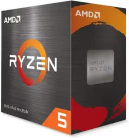 Processador AMD Ryzen 5 5500 100100000457BOX, Cerâmica cinza — imagem 1