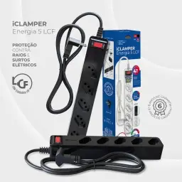 Filtro de Linha iCLAMPER Energia 5 com Proteção contra Surtos Elétricos(DPS) 5 — imagem 2