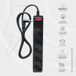 Filtro de Linha iCLAMPER Energia 5 com Proteção contra Surtos Elétricos(DPS) 5 — imagem 3