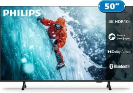 PHILIPS Smart TV, 50" 4K, 50PUG7300, Comando de Voz, Bluetooth, HDR — imagem 2