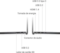 Notebook Dell Inspiron I15-I1300-A80P 15.6" Full HD 13ª Gen Intel Core i7 16GB — imagem 6