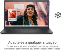 Notebook Dell Inspiron i15-i3100-A15P 15.6" Full HD Intel Core 3-100U 8GB 512GB — imagem 7