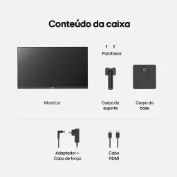 Monitor PC Gamer LG 24MS500 24" IPS 100Hz Full HD HDMI 2x — imagem 10