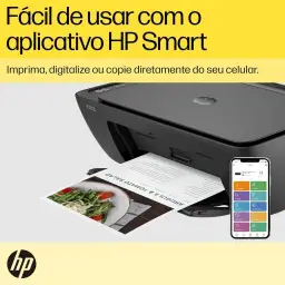 Impressora Multifuncional HP Deskjet Ink Advantage 2874 Colorida, Wi-Fi Scanner — imagem 6
