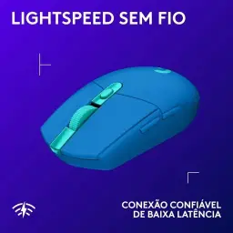Mouse Gamer Sem Fio Logitech G305 LIGHTSPEED com 6 Botões Programáveis e Até — imagem 3