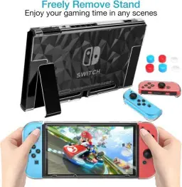 HEYSTOP Capa de Switch para Nintendo Switch Case Acoplável com Protetor de Tela — imagem 5