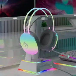 Headset Gamer Haven Ultra RGB Profissional Confortável Imersivo com Microfone — imagem 9