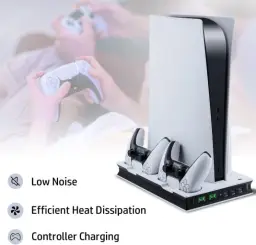 Suporte para PS5 com 2 Ventoinhas de Resfriamento — imagem 6