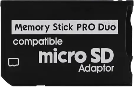 Adaptador De Cartão Para Psp Suporta Até 256gb Micro SD Memory Stick Ms Psp