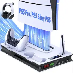 Suporte PS5 Ventoinhas Resfriamento