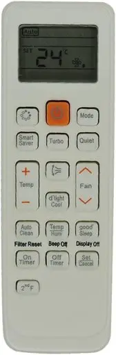 Controle Remoto Ar Condicionado Samsung