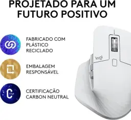 Mouse sem fio Logitech MX Master 3S com Sensor Darkfield para Uso em Qualquer — imagem 5