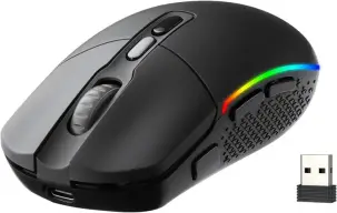 Mouse sem fio Redragon Invader Pro Preto — imagem 7