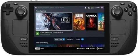 VALVE Steam Deck OLED 512 GB SSD + 16 GB de RAM - 18,8 cm, 90Hz, 1280 x 800px — imagem 3