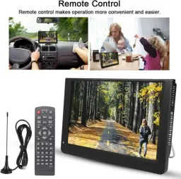 Dpofirs TV Digital Portátil de 12 Polegadas com Antena — imagem 5