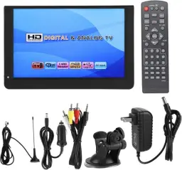 Dpofirs TV Digital Portátil de 12 Polegadas com Antena — imagem 9