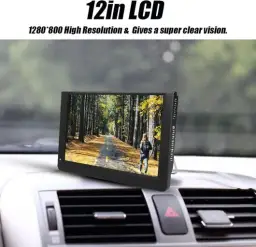 Dpofirs TV Digital Portátil de 12 Polegadas com Antena — imagem 3