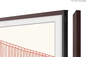 Moldura para Smart TV 50" The Frame 2021 cor marrom — imagem 3