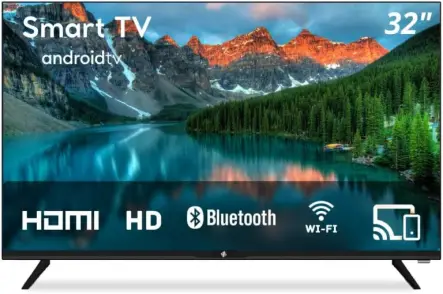 Smart Tv 32'' Hd Preta Tronos