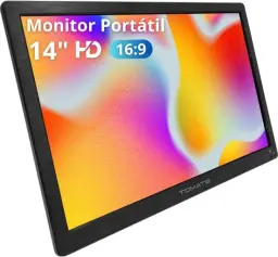 TV Digital Portátil LED 14 Polegadas