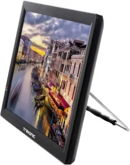 TV LED de 14 polegadas recarregável portátil traxônico com HDMI, SD/MMC, USB — imagem 2