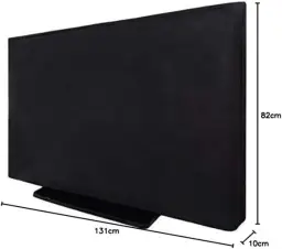 Capa TV Led Lcd 65 Polegadas Impermeável Abertura Traseira — imagem 2