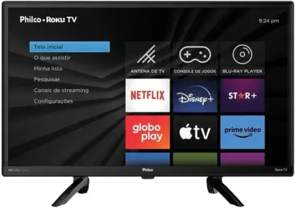 Smart TV 24" Philco PTV24G5YR2CP Roku