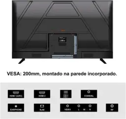 Smart Tv 40'' Full Hd Weyon 40wdsnbx Wi-fi Android 14 — imagem 8