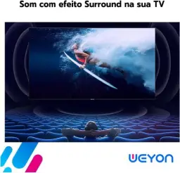 Smart Tv 40'' Full Hd Weyon 40wdsnbx Wi-fi Android 14 — imagem 9