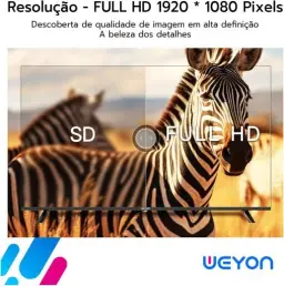 Smart Tv 40'' Full Hd Weyon 40wdsnbx Wi-fi Android 14 — imagem 4