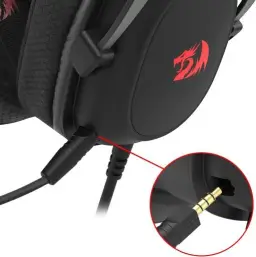 Headset Gamer Redragon Zeus Lite Preto P3 H510-LT — imagem 4