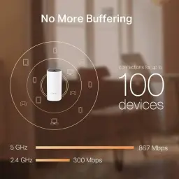 Kit Roteador TP-Link Wi-Fi Mesh Gigabit 5GHz Deco M4 — imagem 5